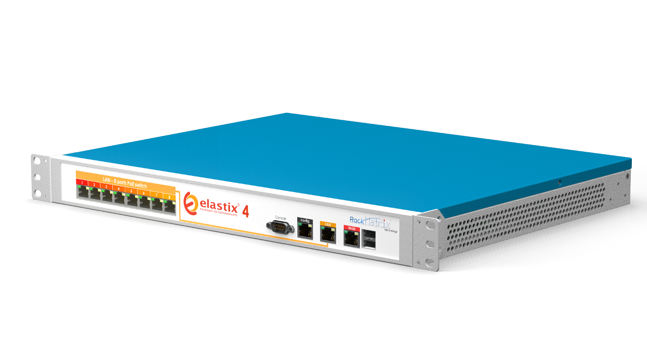 IP PBX RackMatrix® avec switch 8 ports