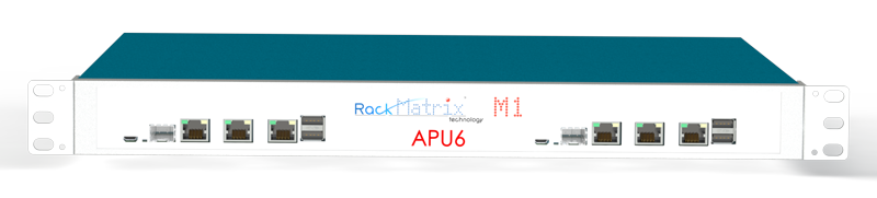 Boîtier Rack Matrix M1 avec APU6