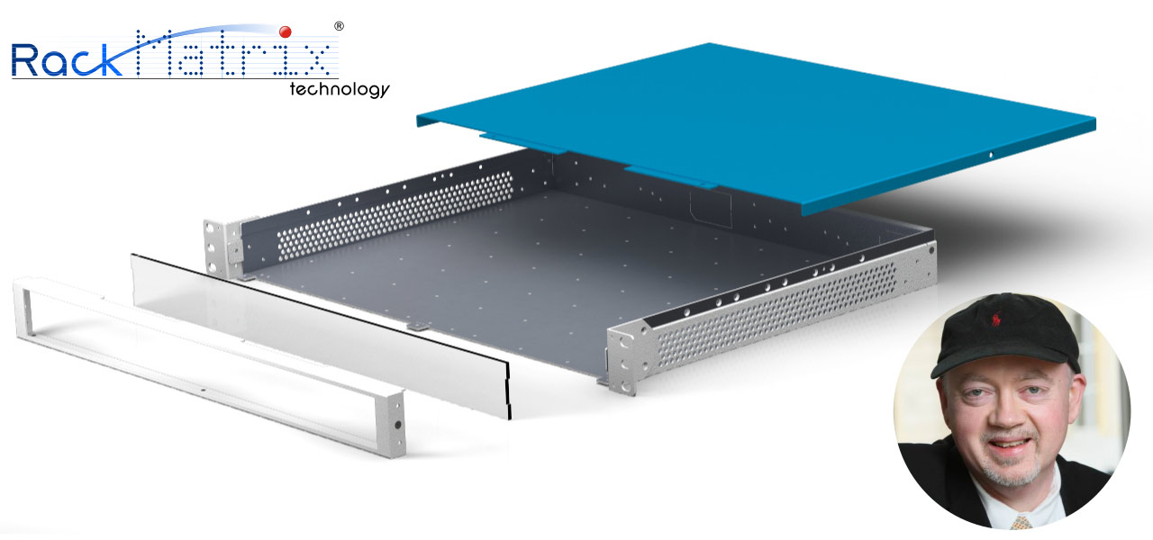 Boîtier RackMatrix et son inventeur, citation du président de RackMatrix Technology