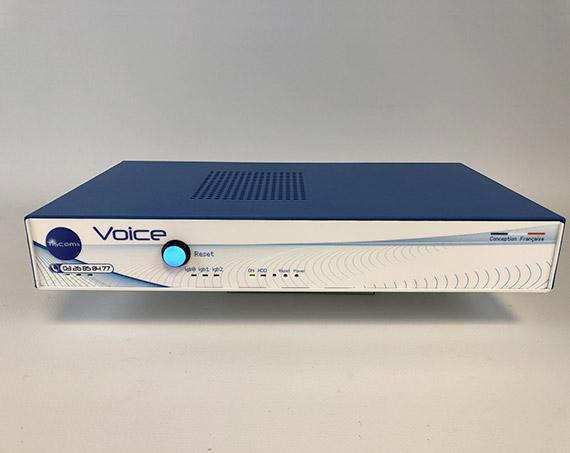 Tiscom Voice - VoIp, bouton lumineux en façade